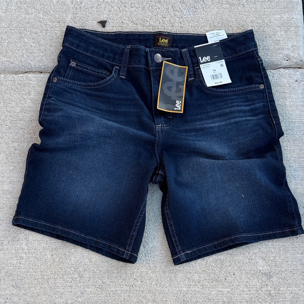Lee Men's Deep Indigo Jean Shorts